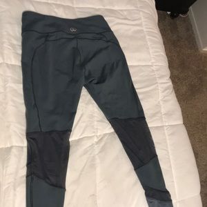 Grey/blue Calia full length workout pants